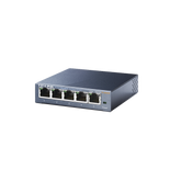 Switch Escritorio Tp-Link 5 Puerto Giga, Plug&Play,  Qos, Igmp, Tl-Sg105